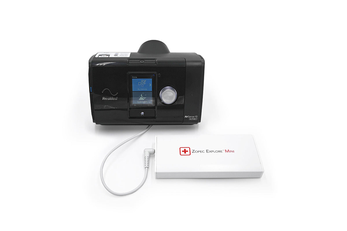 Zopec Explore Mini DC Multi-Voltage Smart Travel & UPS Battery System 99.5Wh (AirMini, AirSense 10, AirSense 11)